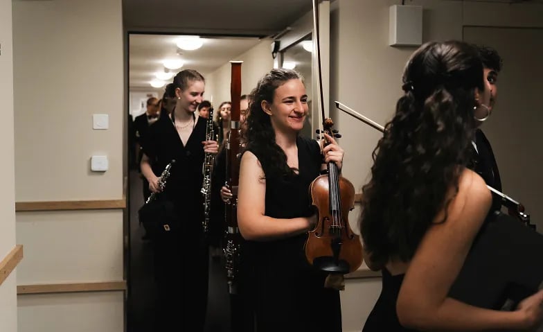 Flyer: SJSO Herbsttournee 2026 - "Nordwärts"