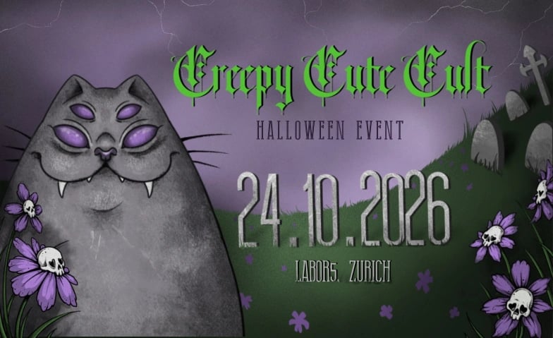 Flyer: CreepyCute Cult Halloween Event 2026