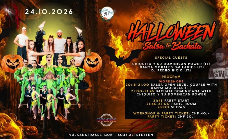 Flyer: SALSA & BACHATA EVENT